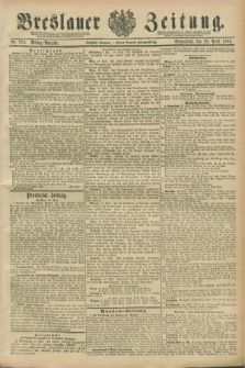 Breslauer Zeitung. Jg.70, Nr. 278 (20 April 1889) - Mittag-Ausgabe