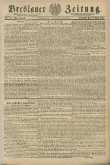 Breslauer Zeitung. Jg.70, Nr. 279 (20 April 1889) - Abend-Ausgabe