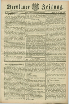 Breslauer Zeitung. Jg.70, Nr. 414 (17 Juni 1889) - Abend-Ausgabe