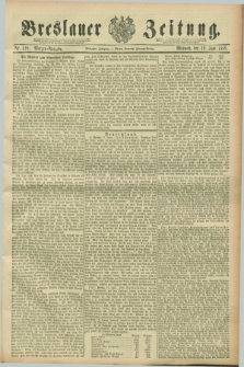 Breslauer Zeitung. Jg.70, Nr. 418 (19 Juni 1889) - Morgen-Ausgabe + dod.