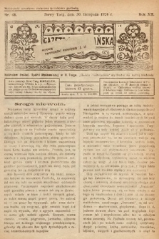 Gazeta Podhalańska. 1924, nr 48
