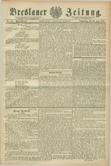 Breslauer Zeitung. Jg.70, Nr. 441 (27 Juni 1889) - Abend-Ausgabe