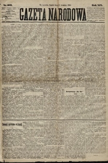 Gazeta Narodowa. 1880, nr 289