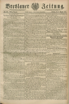 Breslauer Zeitung. Jg.70, Nr. 542 (6 August 1889) - Mittag-Ausgabe