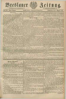 Breslauer Zeitung. Jg.70, Nr. 549 (8 August 1889) - Abend-Ausgabe