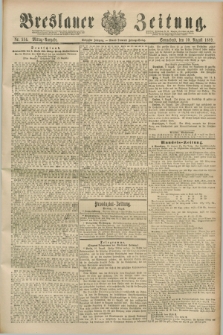 Breslauer Zeitung. Jg.70, Nr. 554 (10 August 1889) - Mittag-Ausgabe