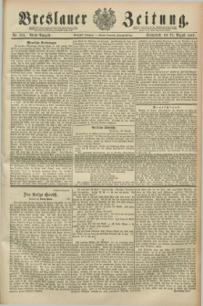 Breslauer Zeitung. Jg.70, Nr. 591 (24 August 1889) - Abend-Ausgabe
