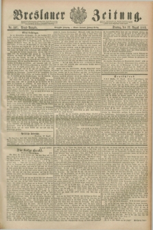 Breslauer Zeitung. Jg.70, Nr. 597 (27 August 1889) - Abend-Ausgabe