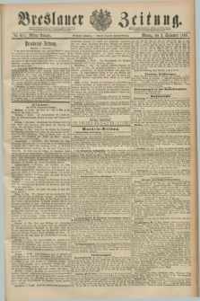 Breslauer Zeitung. Jg.70, Nr. 611 (2 September 1889) - Mittag-Ausgabe