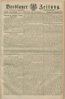 Breslauer Zeitung. Jg.70, Nr. 646 (15 September 1889) - Morgen-Ausgabe + dod.