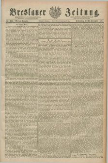 Breslauer Zeitung. Jg.70, Nr. 655 (19 September 1889) - Morgen-Ausgabe + dod.
