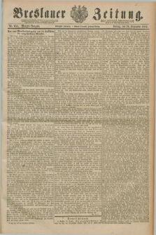 Breslauer Zeitung. Jg.70, Nr. 658 (20 September 1889) - Morgen-Ausgabe + dod.