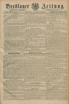 Breslauer Zeitung. Jg.70, Nr. 671 (25 September 1889) - Mittag-Ausgabe