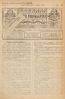 Gazeta Podhalańska. 1925, nr 5