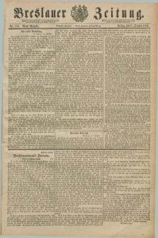 Breslauer Zeitung. Jg.70, Nr. 714 (11 Oktober 1889) - Abend-Ausgabe