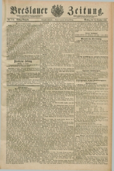 Breslauer Zeitung. Jg.70, Nr. 719 (14 Oktober 1889) - Mittag-Ausgabe