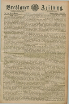 Breslauer Zeitung. Jg.70, Nr. 733 (19 October 1889) - Morgen-Ausgabe + dod.