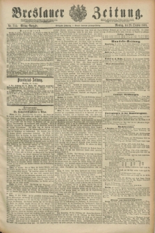 Breslauer Zeitung. Jg.70, Nr. 755 (28 October 1889) - Mittag-Ausgabe