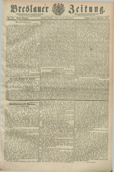 Breslauer Zeitung. Jg.70, Nr. 777 (5 November 1889) - Abend-Ausgabe
