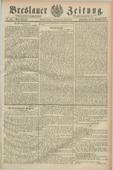 Breslauer Zeitung. Jg.70, Nr. 801 (14 November 1889) - Abend-Ausgabe