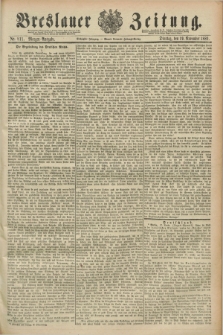 Breslauer Zeitung. Jg.70, Nr. 811 (19 November 1889) - Morgen-Ausgabe + dod.