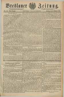 Breslauer Zeitung. Jg.70, Nr. 813 (19 November 1889) - Abend-Ausgabe