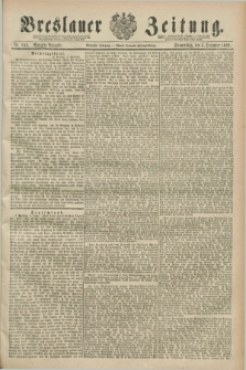 Breslauer Zeitung. Jg.70, Nr. 853 (5 December 1889) - Morgen-Ausgabe + dod.