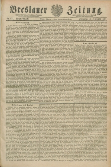 Breslauer Zeitung. Jg.70, Nr. 871 (12 December 1889) - Morgen-Ausgabe + dod.