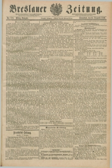 Breslauer Zeitung. Jg.70, Nr. 878 (14 December 1889) - Mittag-Ausgabe