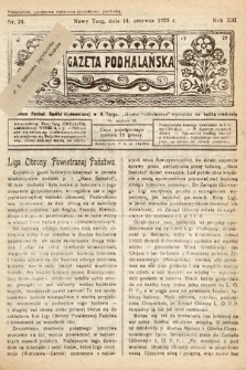 Gazeta Podhalańska. 1925, nr 24