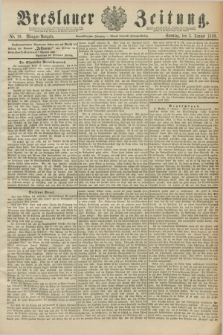 Breslauer Zeitung. Jg.71, Nr. 10 (5 Januar 1890) - Morgen-Ausgabe + dod.