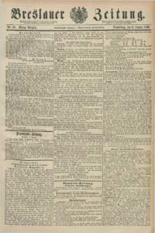 Breslauer Zeitung. Jg.71, Nr. 20 (9 Januar 1890) - Mittag-Ausgabe