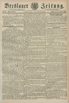 Breslauer Zeitung. Jg.71, Nr. 23 (10 Januar 1890) - Mittag-Ausgabe