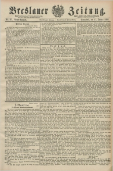 Breslauer Zeitung. Jg.71, Nr. 27 (11 Januar 1890) - Abend-Ausgabe