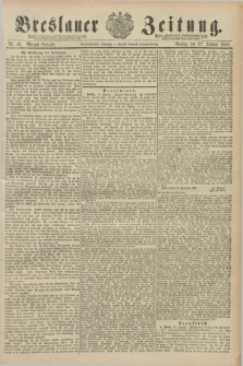 Breslauer Zeitung. Jg.71, Nr. 40 (17 Januar 1890) - Morgen-Ausgabe + dod.