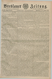 Breslauer Zeitung. Jg.71, Nr. 73 (30 Januar 1890) - Morgen-Ausgabe + dod.