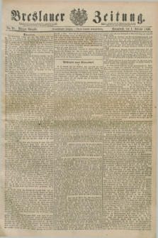 Breslauer Zeitung. Jg.71, Nr. 79 (1 Februar 1890) - Morgen-Ausgabe + dod.