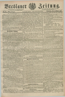 Breslauer Zeitung. Jg.71, Nr. 92 (6 Februar 1890) - Mittag-Ausgabe