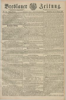 Breslauer Zeitung. Jg.71, Nr. 110 (13 Februar 1890) - Mittag-Ausgabe