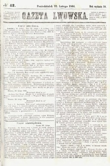 Gazeta Lwowska. 1864, nr 42