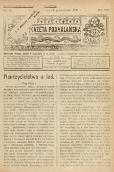 Gazeta Podhalańska. 1925, nr 41