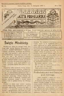 Gazeta Podhalańska. 1925, nr 46
