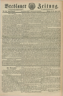 Breslauer Zeitung. Jg.71, Nr. 276 (21 April 1890) - Abend-Ausgabe