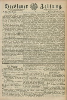 Breslauer Zeitung. Jg.71, Nr. 285 (24 April 1890) - Abend-Ausgabe
