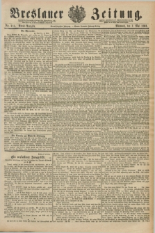 Breslauer Zeitung. Jg.71, Nr. 315 (7 Mai 1890) - Abend-Ausgabe