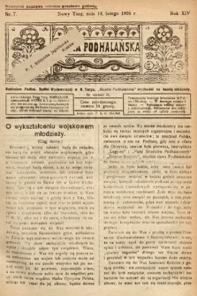 Gazeta Podhalańska. 1926, nr 7
