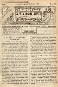 Gazeta Podhalańska. 1926, nr 9