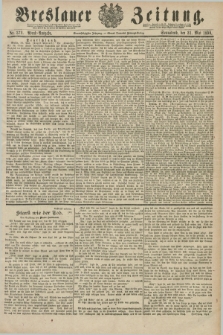 Breslauer Zeitung. Jg.71, Nr. 372 (31 Mai 1890) - Abend-Ausgabe