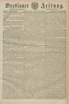 Breslauer Zeitung. Jg.71, Nr. 382 (5 Juni 1890) - Morgen-Ausgabe + dod.