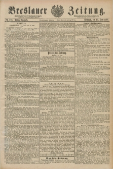 Breslauer Zeitung. Jg.71, Nr. 398 (11 Juni 1890) - Mittag-Ausgabe